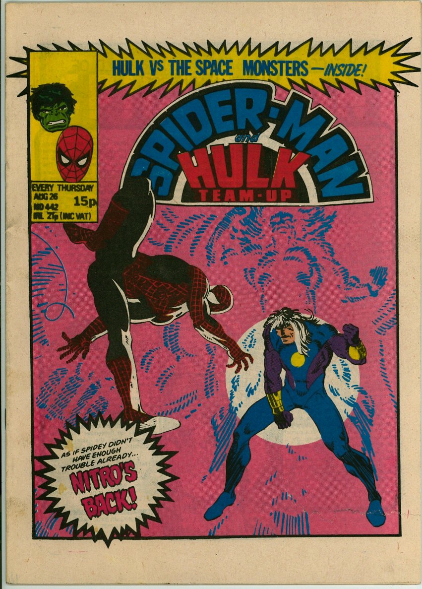 Spider-Man and Hulk Team-Up 442 (G/VG 3.0)