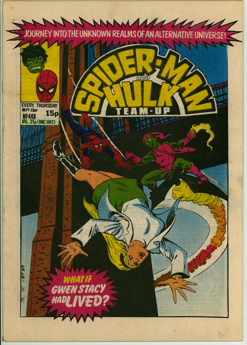 Spider-Man and Hulk Team-Up 446 (VF+ 8.5)