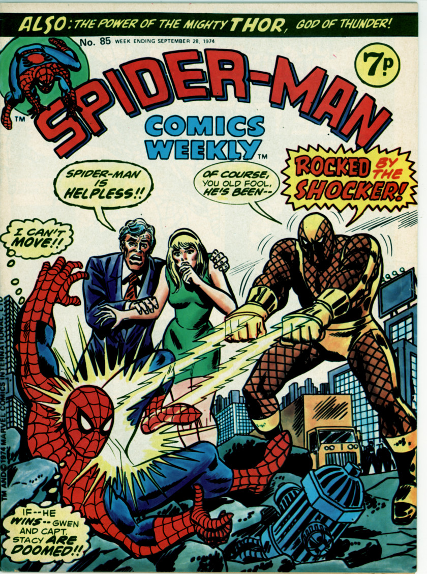 Spider-Man Comics Weekly 85 (FN- 5.5)