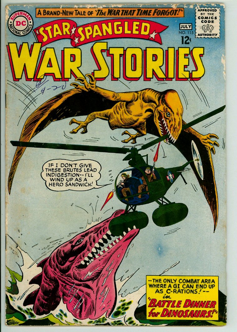 Star Spangled War Stories 115 (G/VG 3.0)