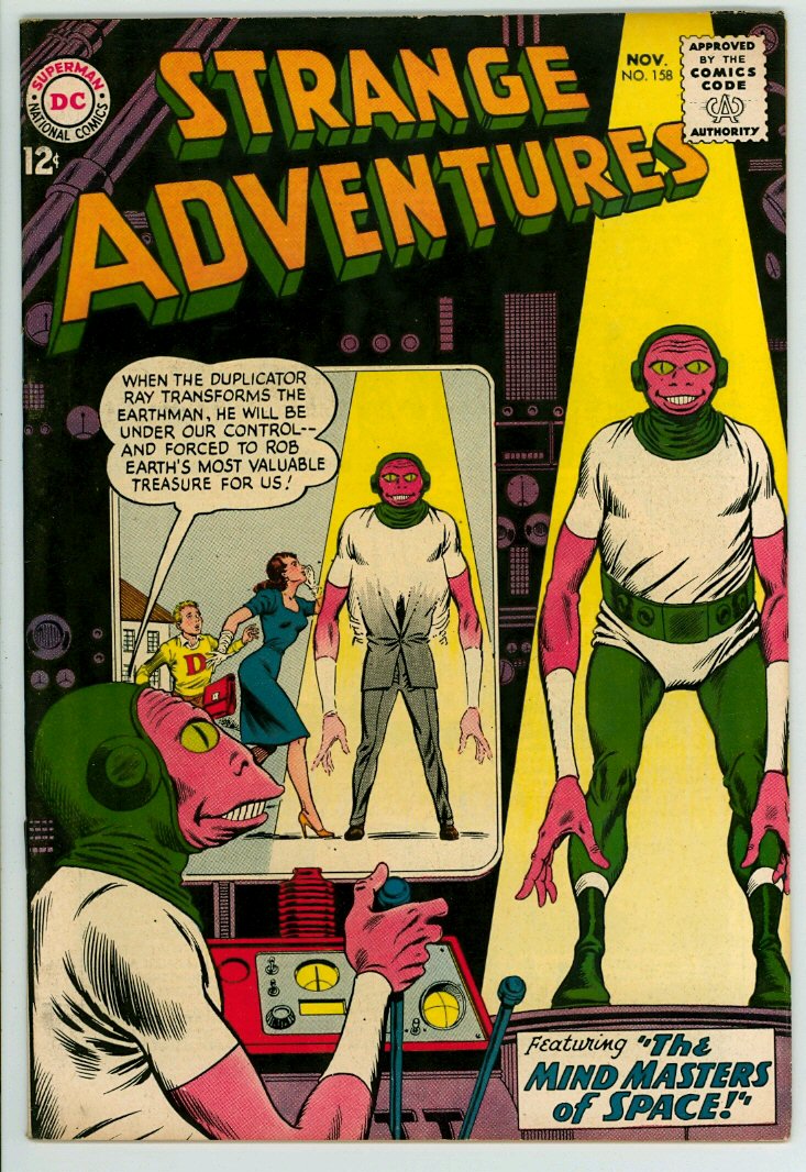 Strange Adventures 158 (VF- 7.5) 