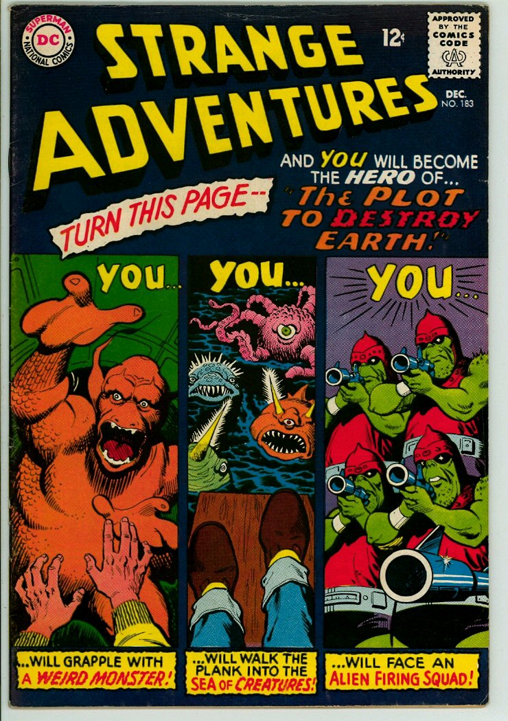 Strange Adventures 183 (FN- 5.5) 