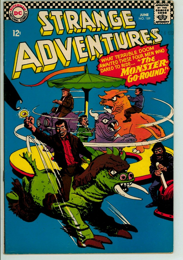 Strange Adventures 189 (FN+ 6.5) 