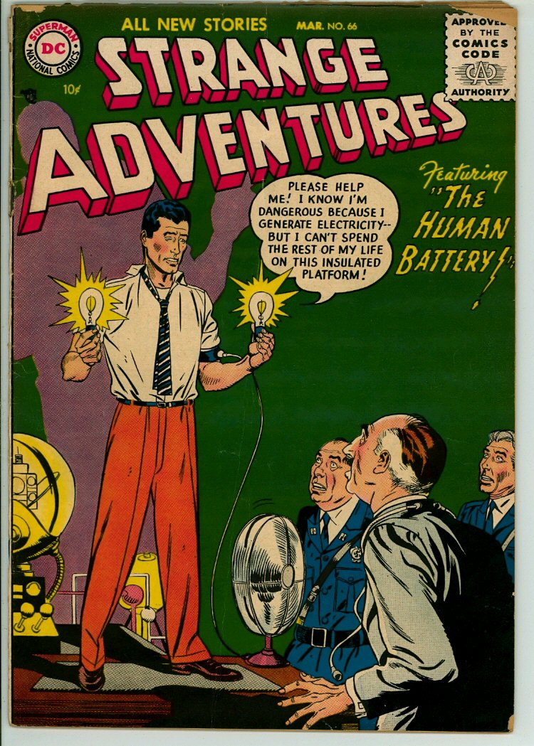 Strange Adventures 66 (G+ 2.5) 