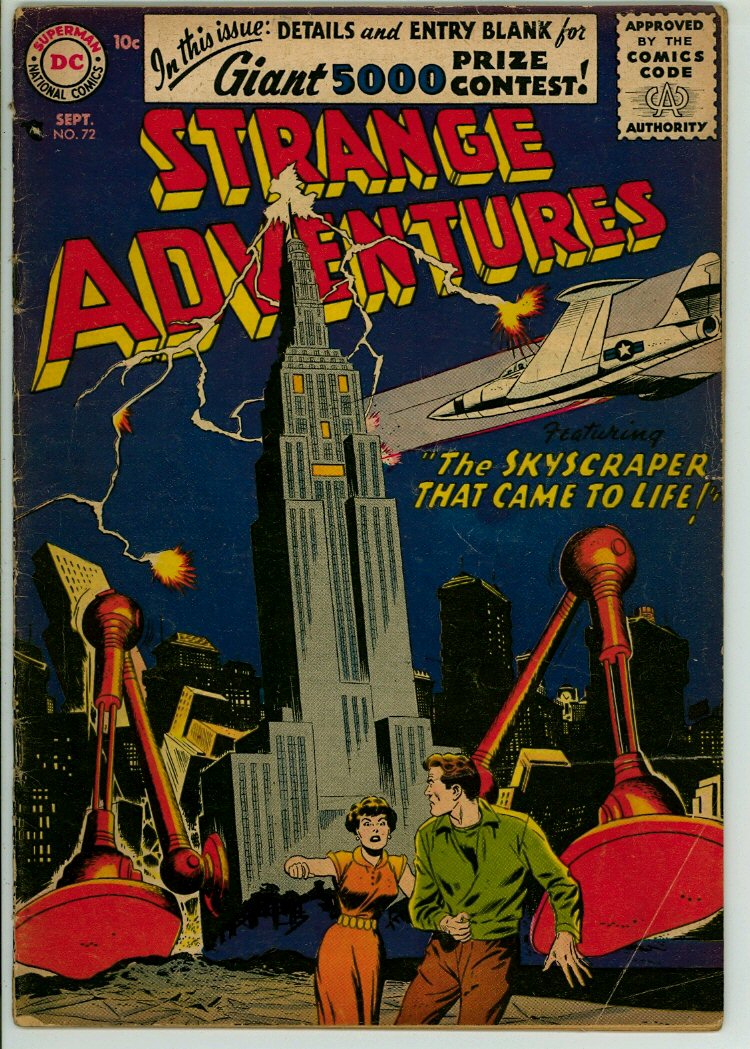 Strange Adventures 72 (G/VG 3.0) 