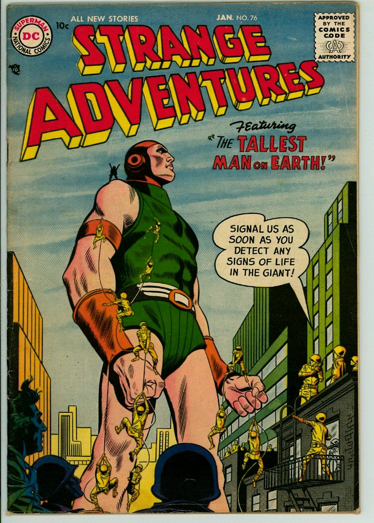 Strange Adventures 76 (VG- 3.5) 