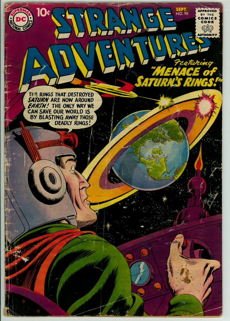 Strange Adventures 96 (G- 1.8) 