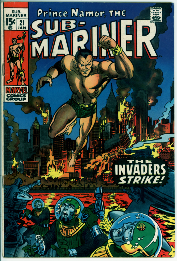 Sub-Mariner 21 (VG+ 4.5)