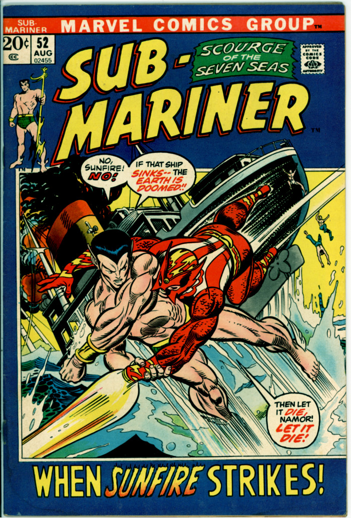 Sub-Mariner 52 (G/VG 3.0)