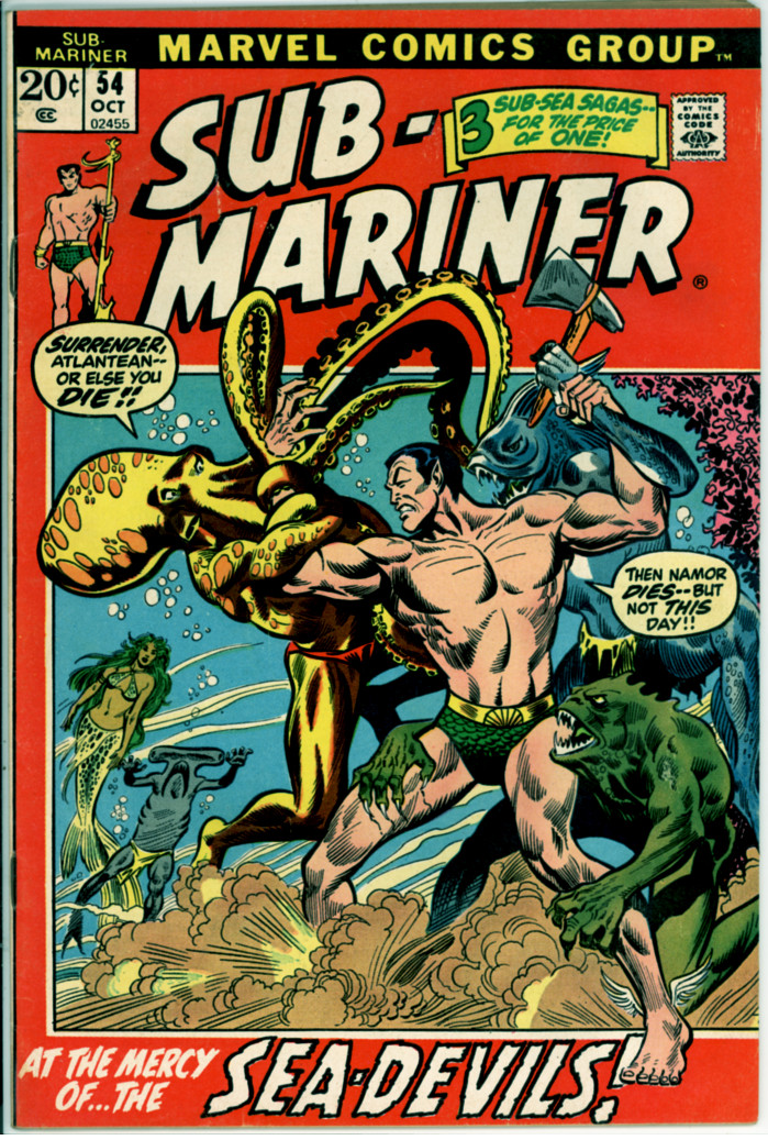 Sub-Mariner 54 (G/VG 3.0)