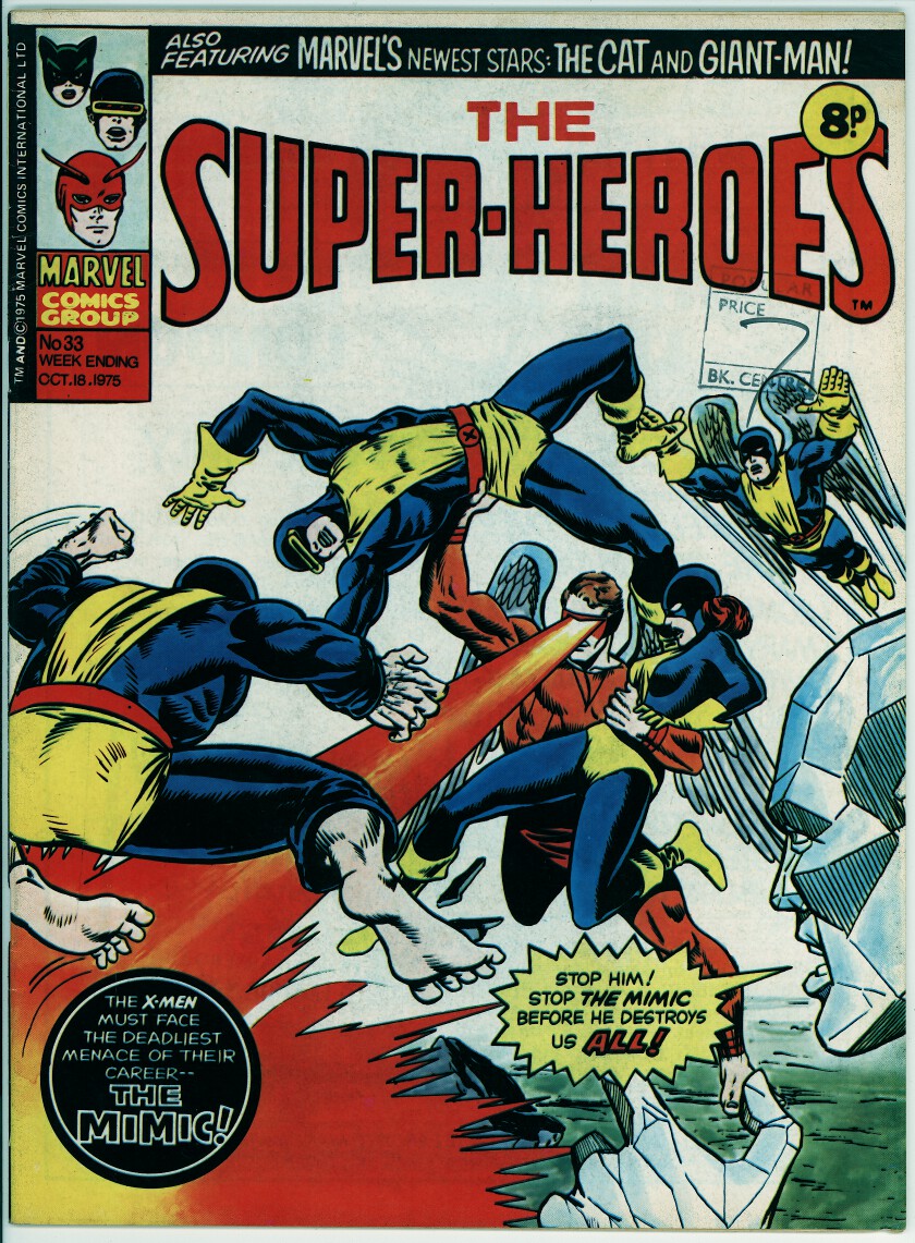 Super-Heroes 33 (FN/VF 7.0)