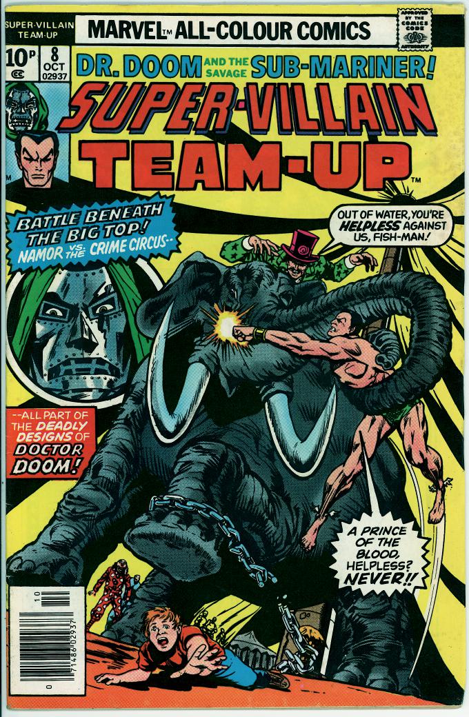 Super-Villain Team-Up 8 (VG+ 4.5) pence