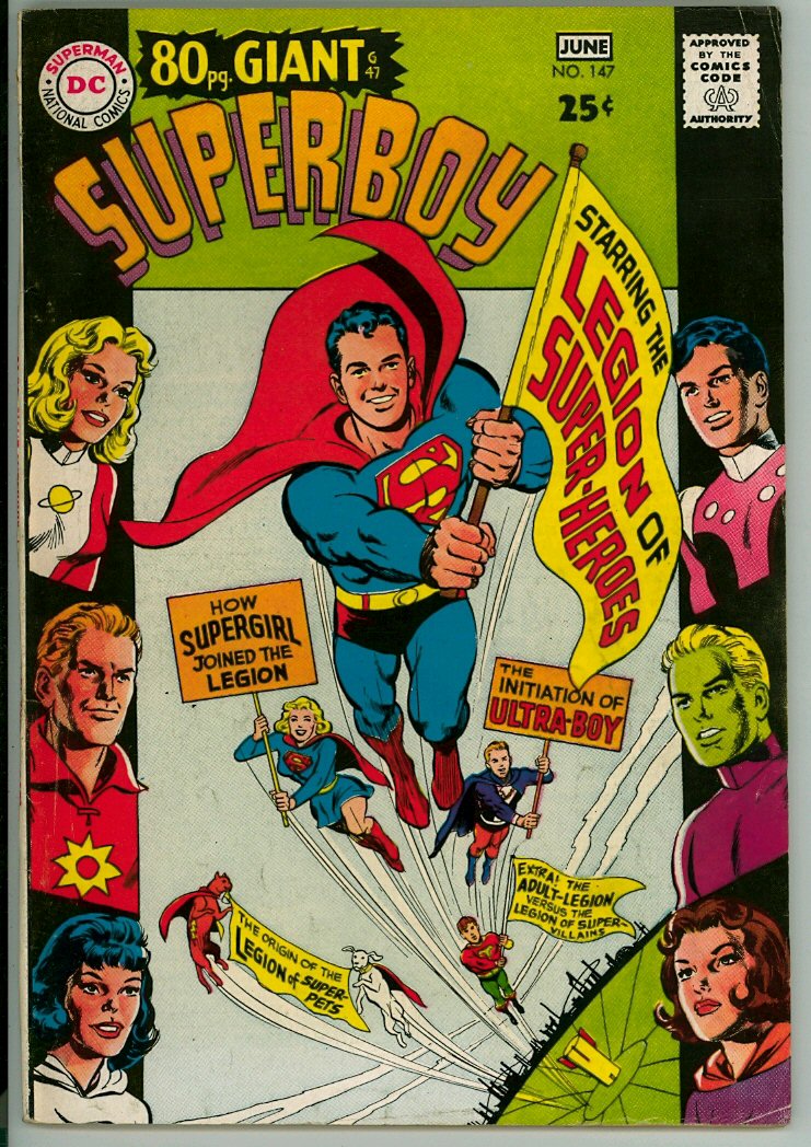 Superboy 147 (VG+ 4.5) 