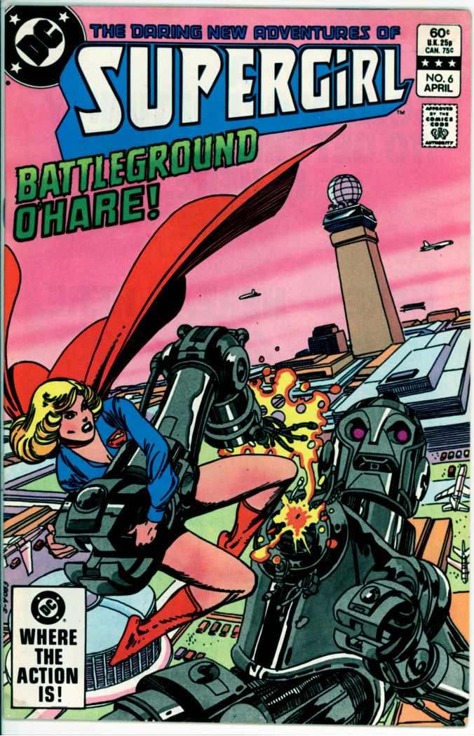 Daring New Adventures of Supergirl (2nd series) 6 (VG+ 4.5)
