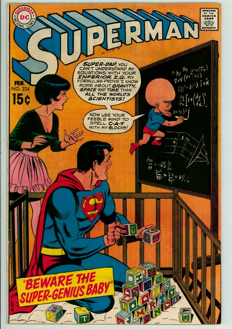 Superman 224 (FN/VF 7.0)