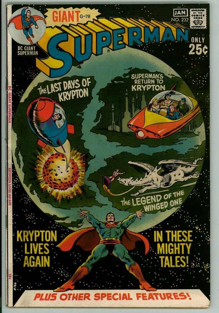 Superman 232 (VG/FN 5.0)