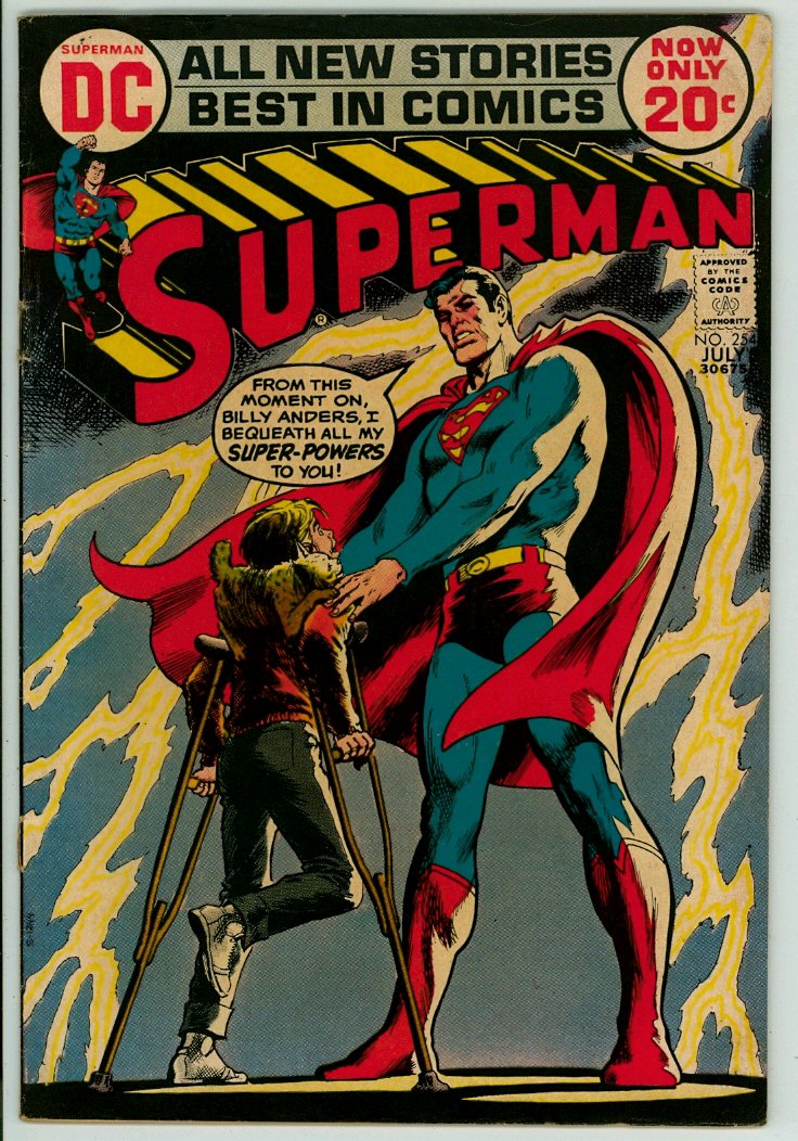 Superman 254 (G/VG 3.0)