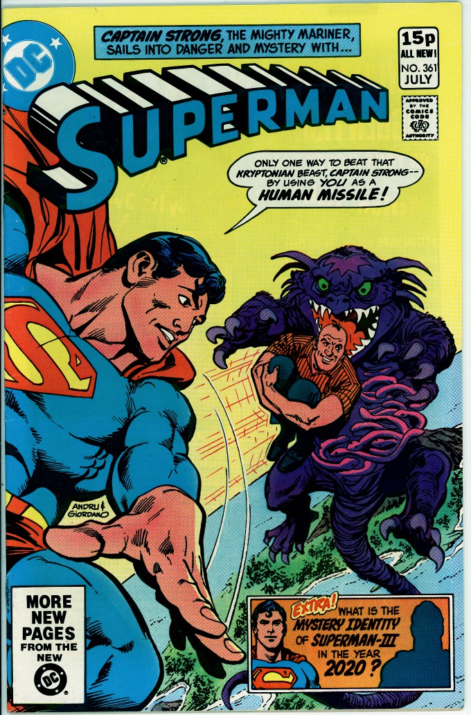 Superman 361 (FN- 5.5) pence