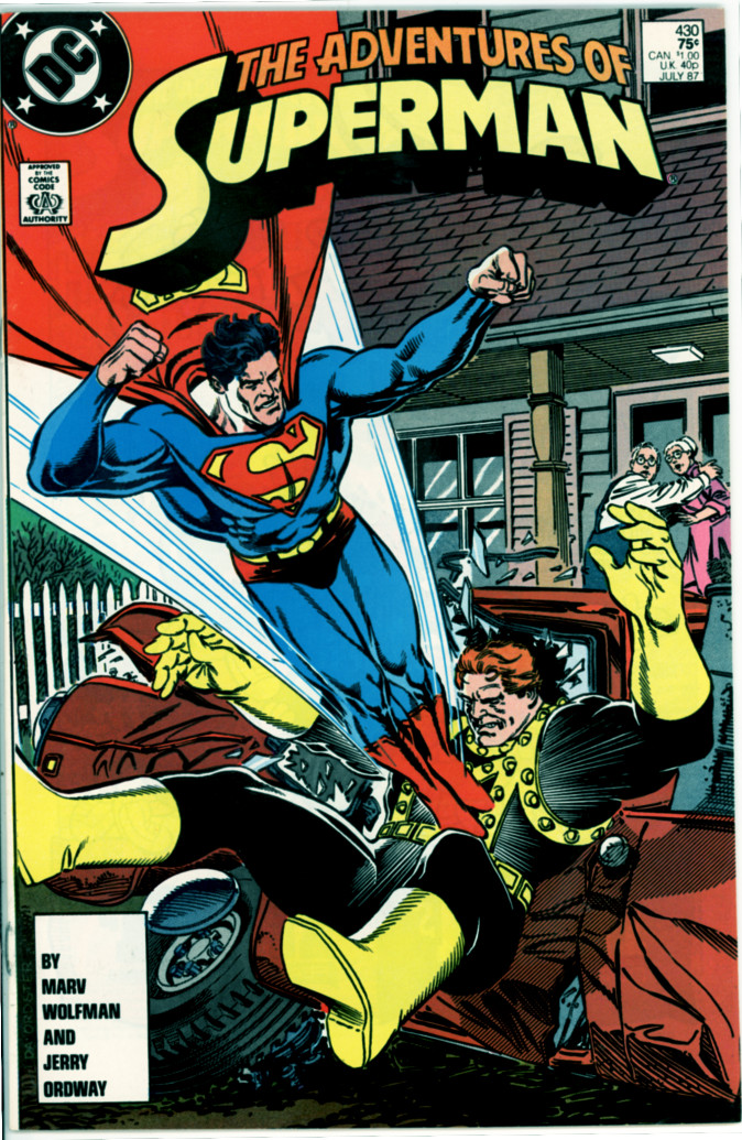 Adventures of Superman 430 (VF+ 8.5)