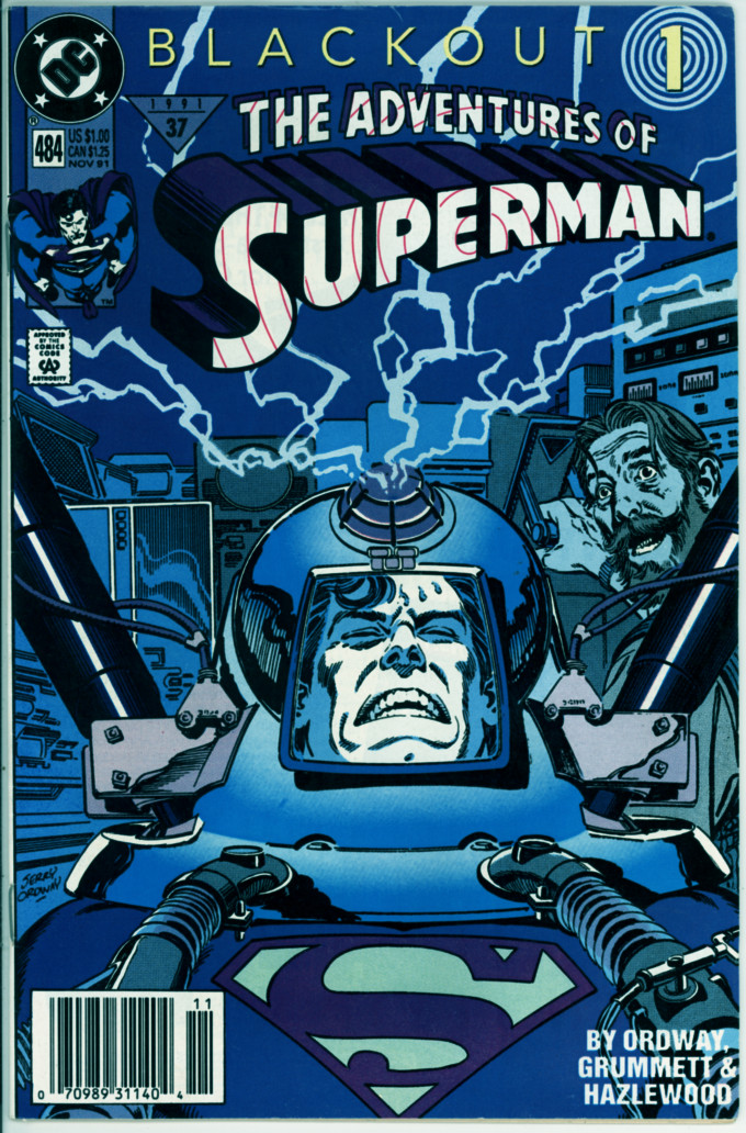 Adventures of Superman 484 (VG+ 4.5)