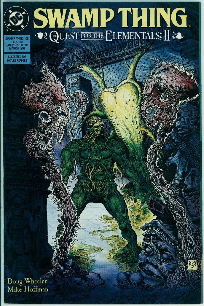 Swamp Thing (2nd series) 105 (VF+ 8.5)