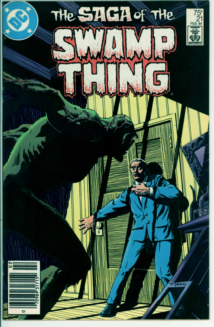 Swamp Thing (2nd series) 21 (VF+ 8.5)