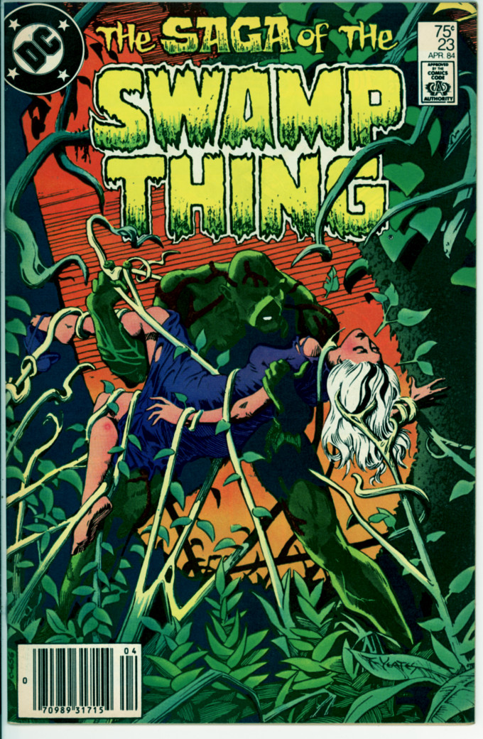 Swamp Thing (2nd series) 23 (VF+ 8.5)