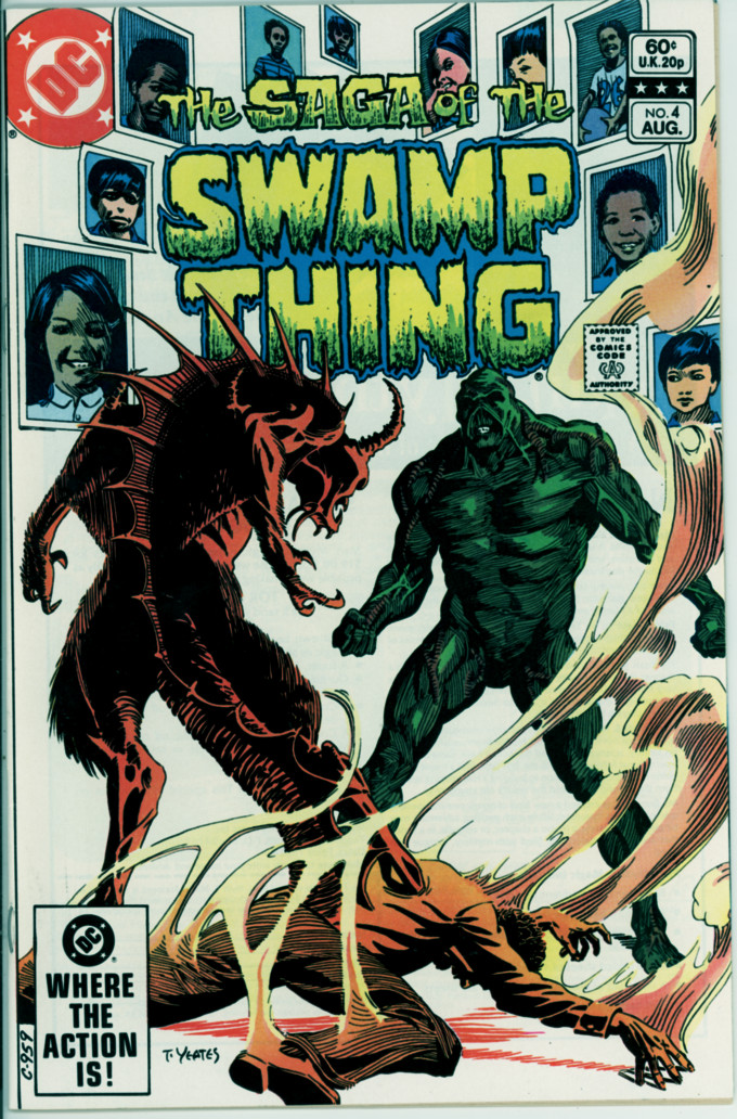 Swamp Thing (2nd series) 4 (VF- 7.5)