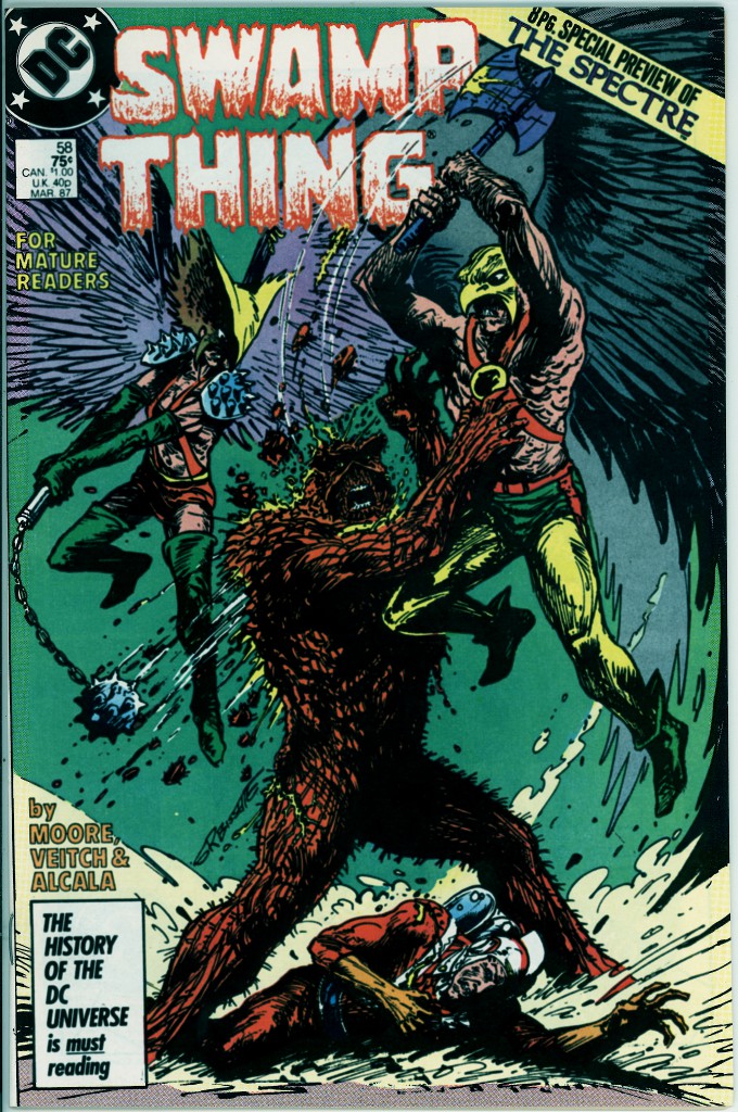 Swamp Thing (2nd series) 58 (VF- 7.5)