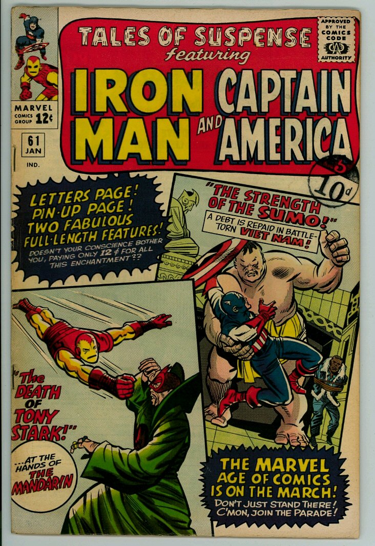 Tales of Suspense 61 (FN 6.0) 