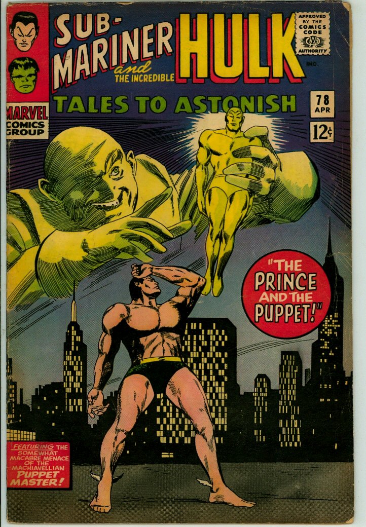 Tales to Astonish 78 (G/VG 3.0) 