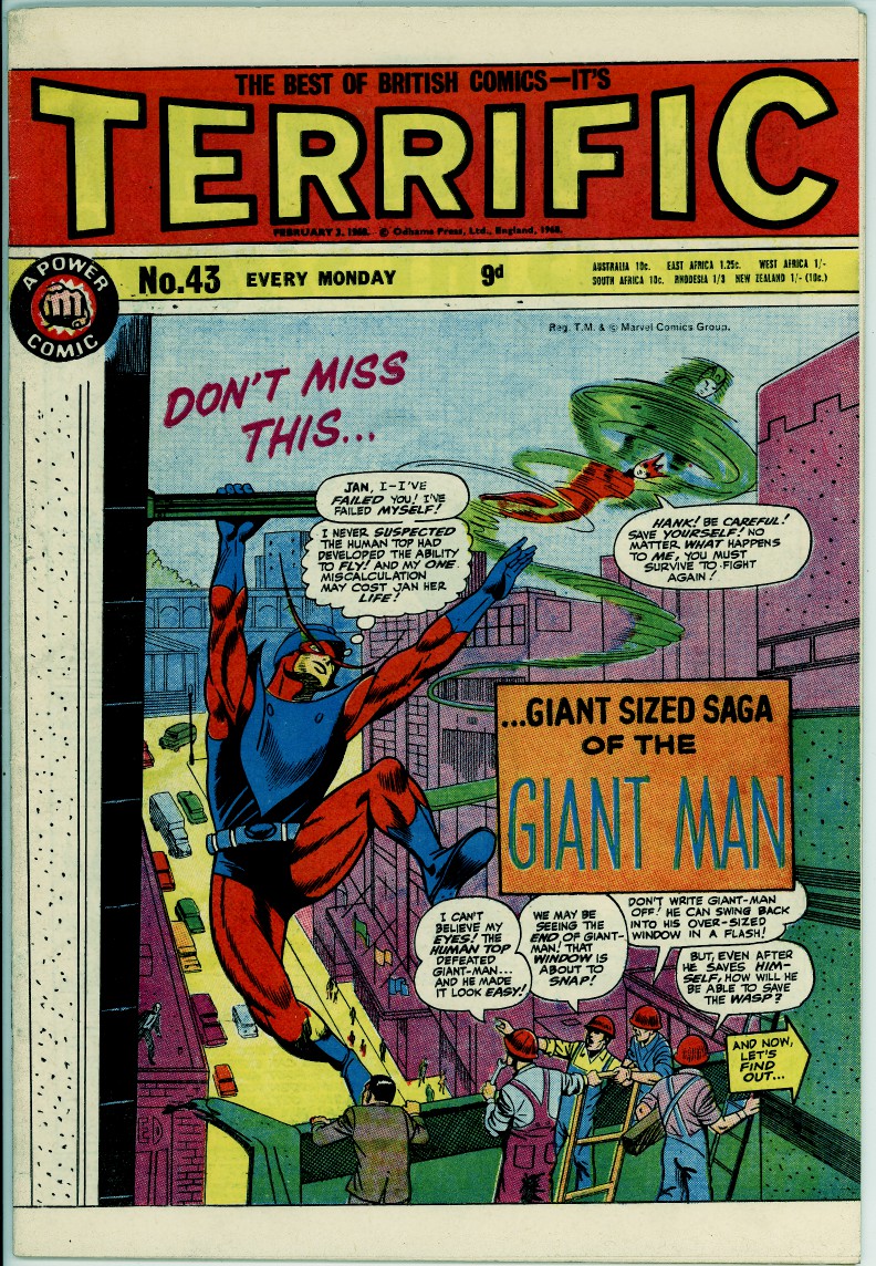 Terrific 43 (VG- 3.5)