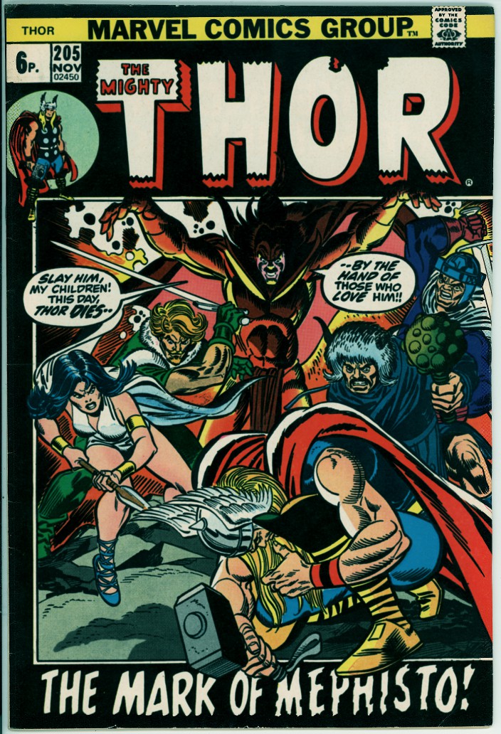 Thor 205 (VG+ 4.5) pence