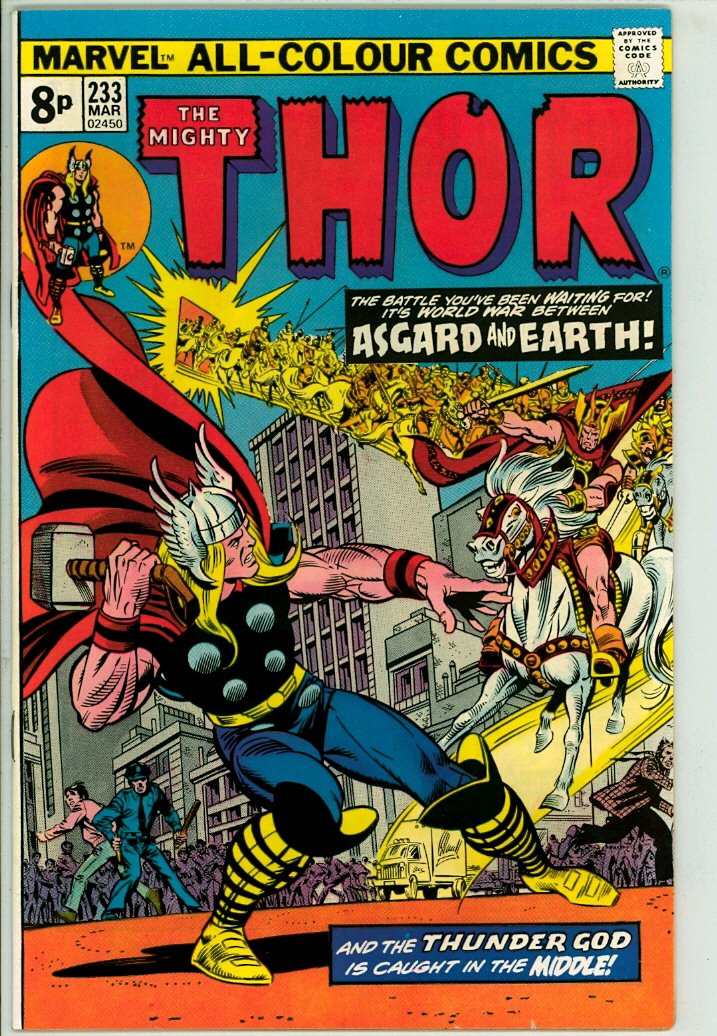 Thor 233 (VF+ 8.5) pence