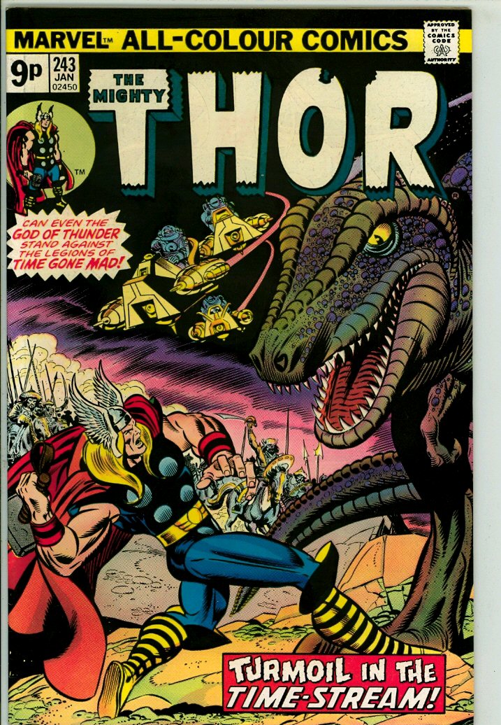 Thor 243 (VF- 7.5) pence