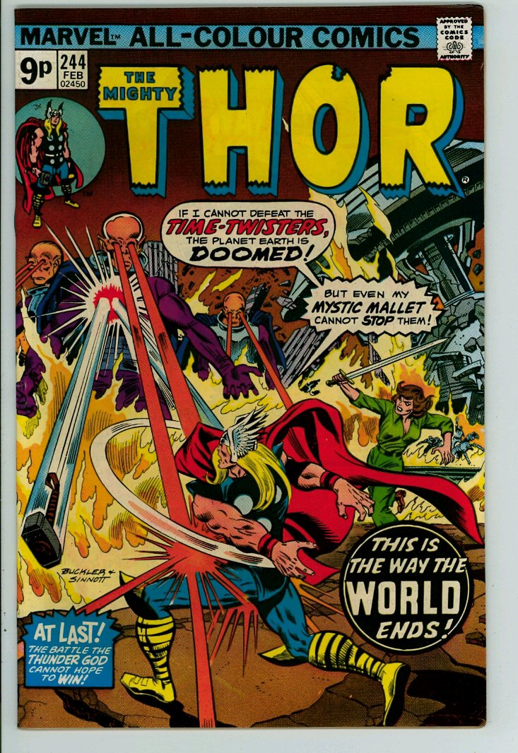 Thor 244 (FN/VF 7.0) pence