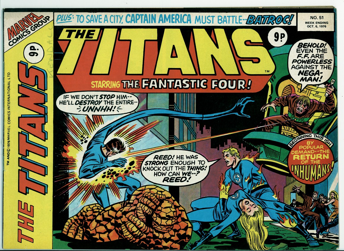 Titans 51 (VG- 3.5)
