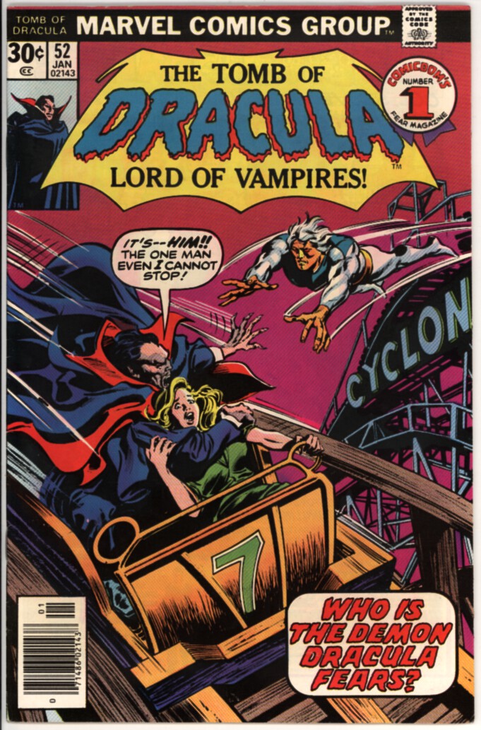 Tomb of Dracula 52 (VF- 7.5)