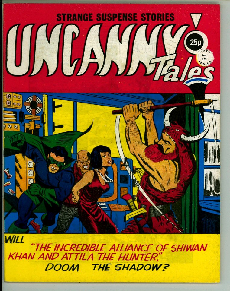 Uncanny Tales 152 (VG 4.0)