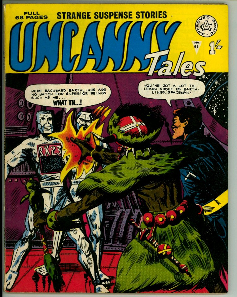 Uncanny Tales 61 (VG+ 4.5)