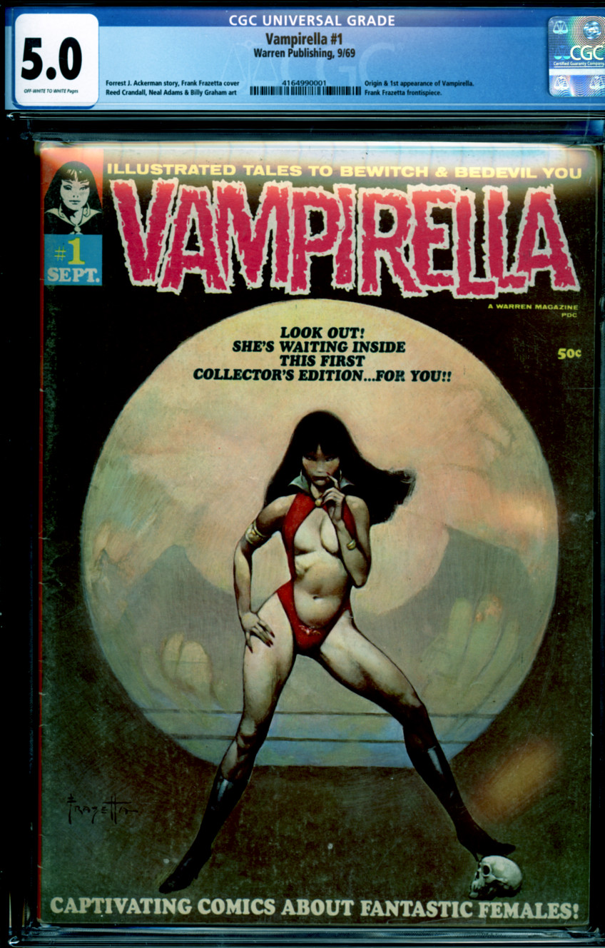 Vampirella 1 (CGC 5.0)