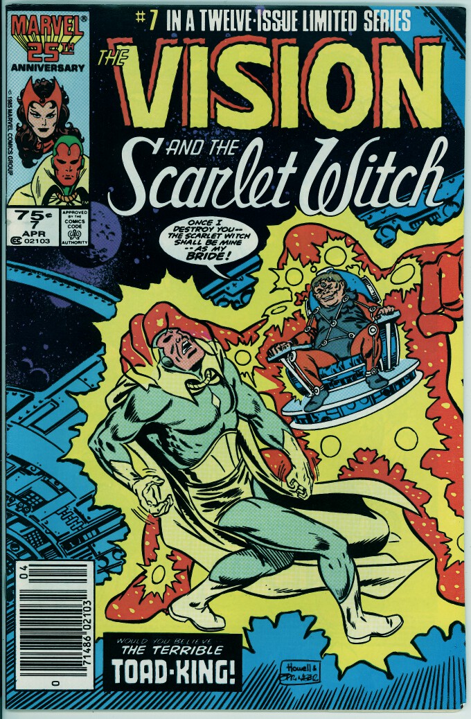 Vision and the Scarlet Witch (2nd series) 7 (VF 8.0)