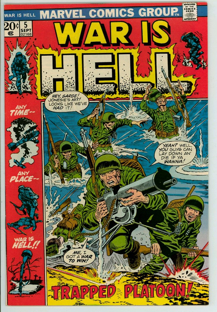 War is Hell 5 (VF 8.0)