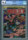 Warlock 12 (CGC 9.2)