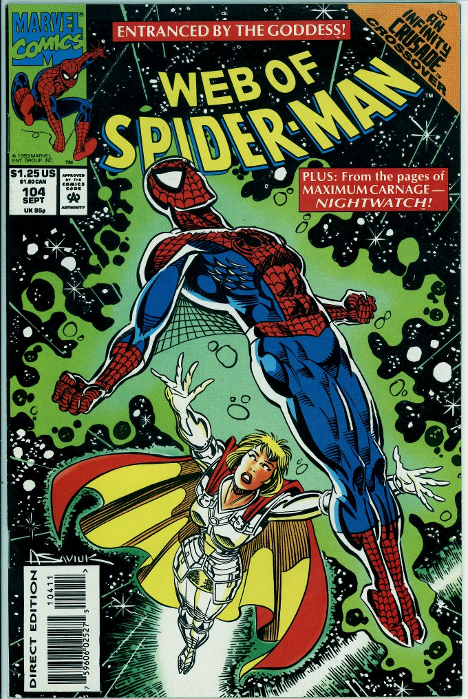 Web of Spider-Man 104 (FN- 5.5)