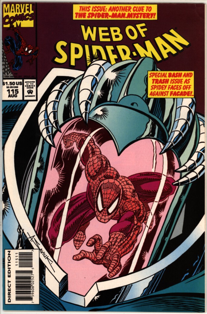 Web of Spider-Man 115 (FN 6.0)
