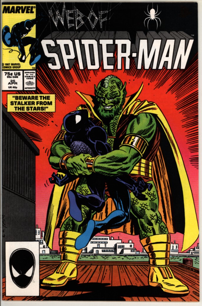 Web of Spider-Man 25 (VF/NM 9.0)