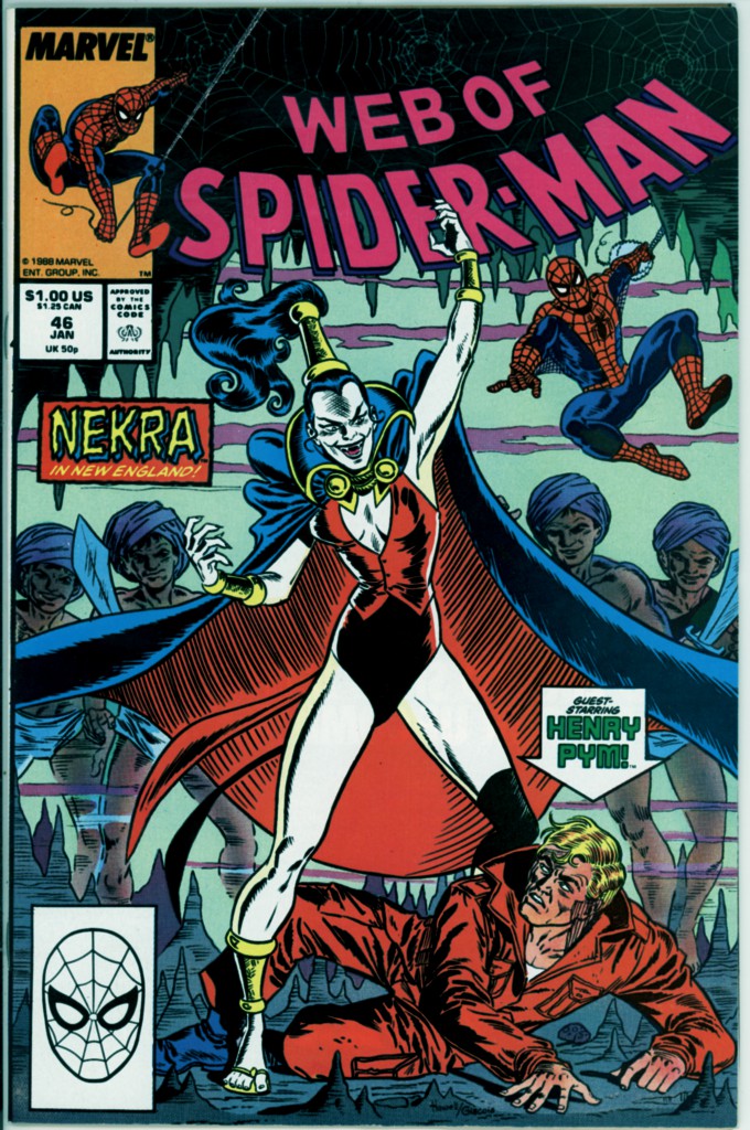 Web of Spider-Man 46 (FN/VF 7.0)