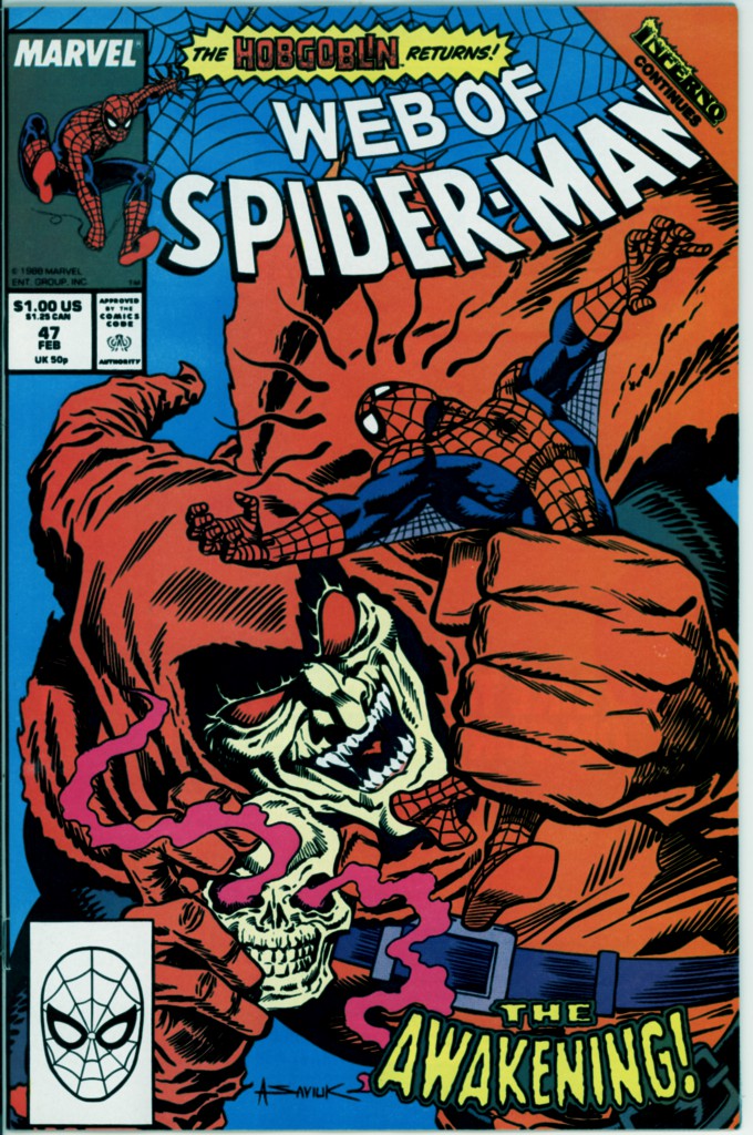 Web of Spider-Man 47 (FN/VF 7.0)