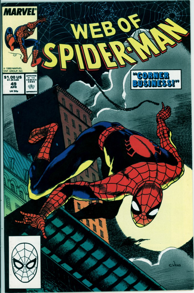 Web of Spider-Man 49 (FN/VF 7.0)